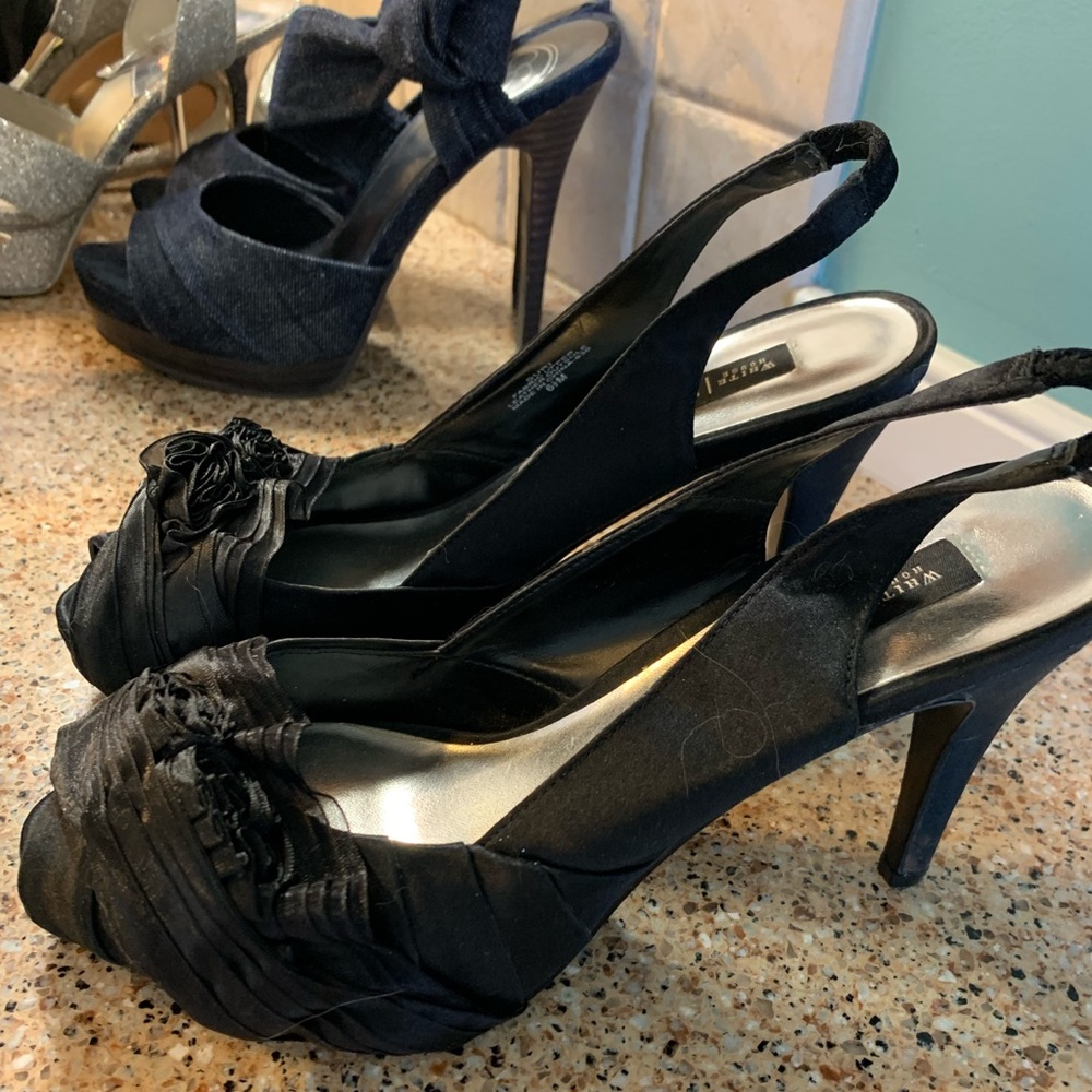 White House black market high heels.   Size 6.5.